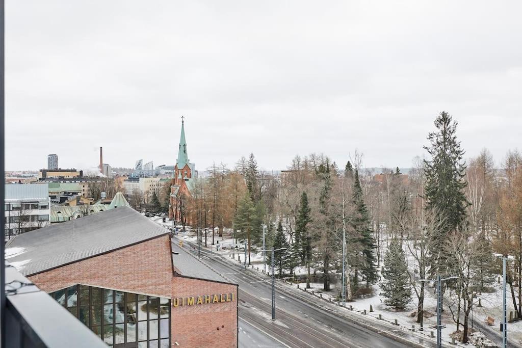 Rauhallinen Kolmio Omalla Saunalla Tampereen Keskustassa 外观 照片