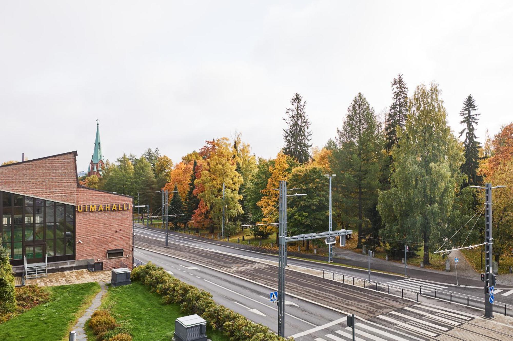 Rauhallinen Kolmio Omalla Saunalla Tampereen Keskustassa 外观 照片